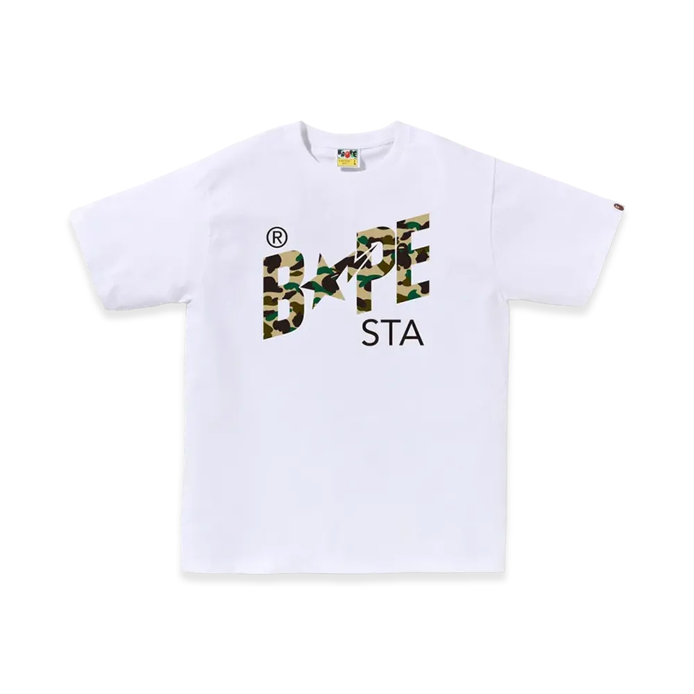 A BATHING APE Bape Sta Tee "White"