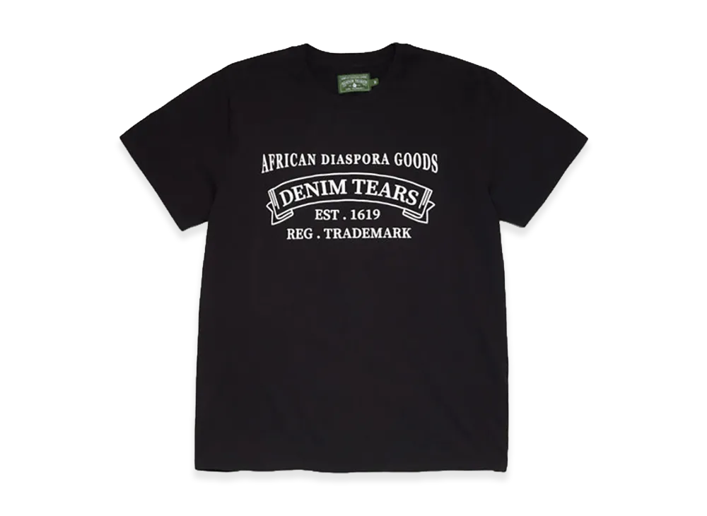 DENIM TEARS ADG Tee "Black"