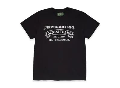 DENIM TEARS ADG Tee "Black"