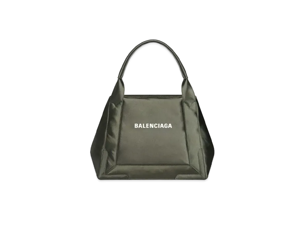 BALENCIAGA Navy Small Cavas "Khaki"