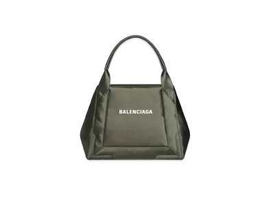 BALENCIAGA Navy Small Cavas "Khaki"