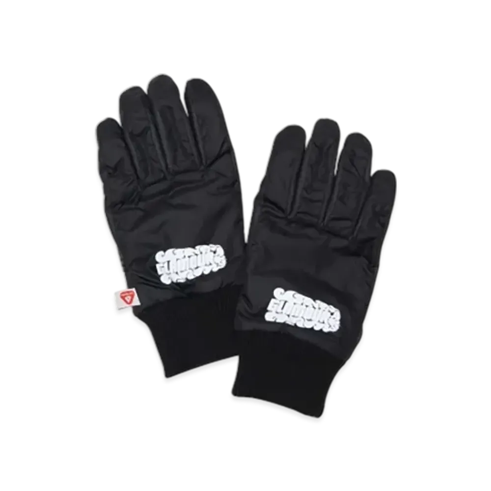HYSTERIC GLAMOUR Flame Logo Gloves "Black"