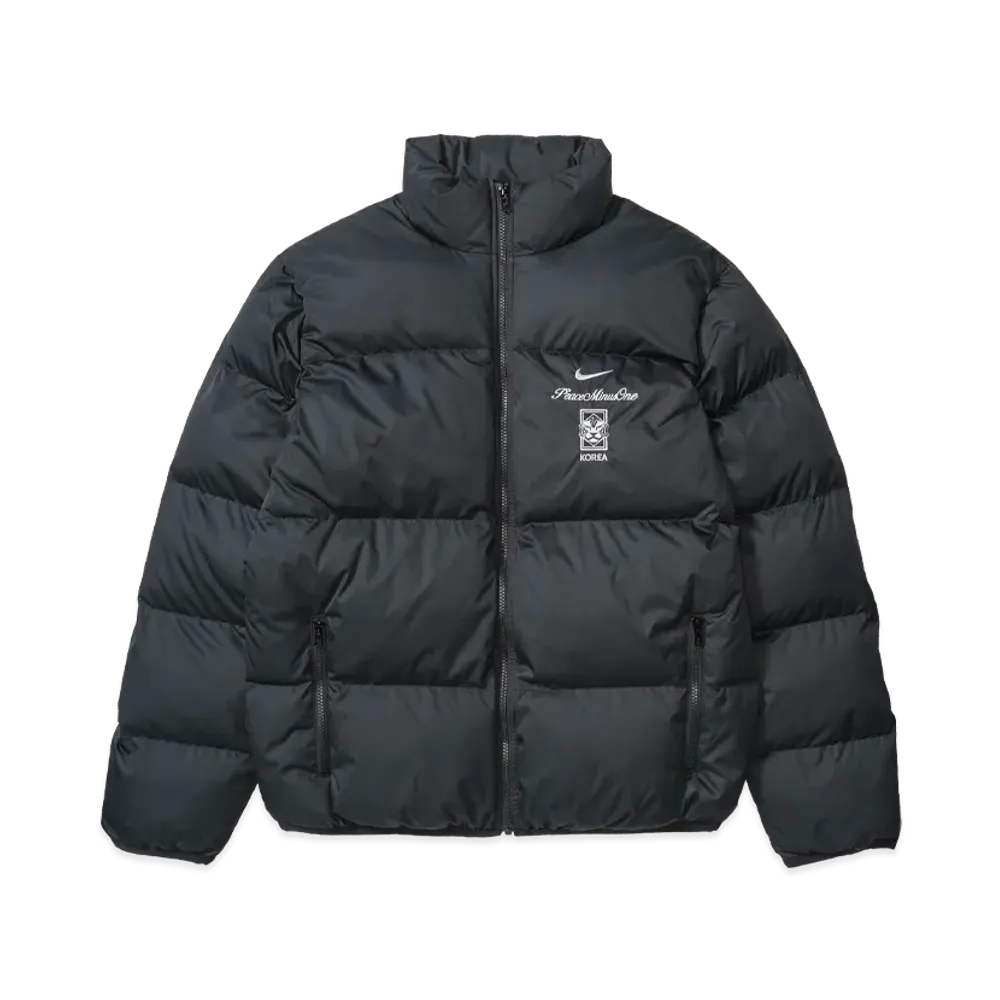 Nike x PEACEMINUSONE X2 World Cup Puffer Jacket South Korea "Black" / G-Dragon