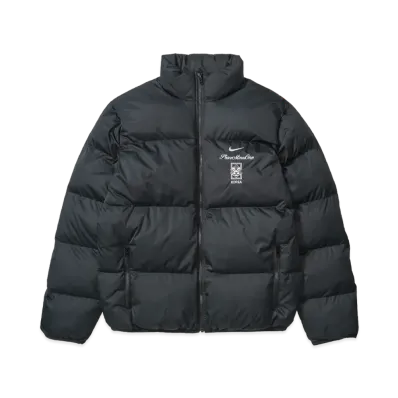 Nike x PEACEMINUSONE X2 World Cup Puffer Jacket South Korea "Black" / G-Dragon