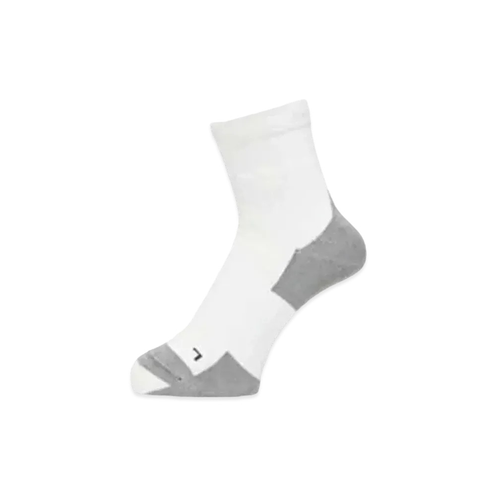 Goldwin Ventilating Light Quarter Socks (Unisex) "White"