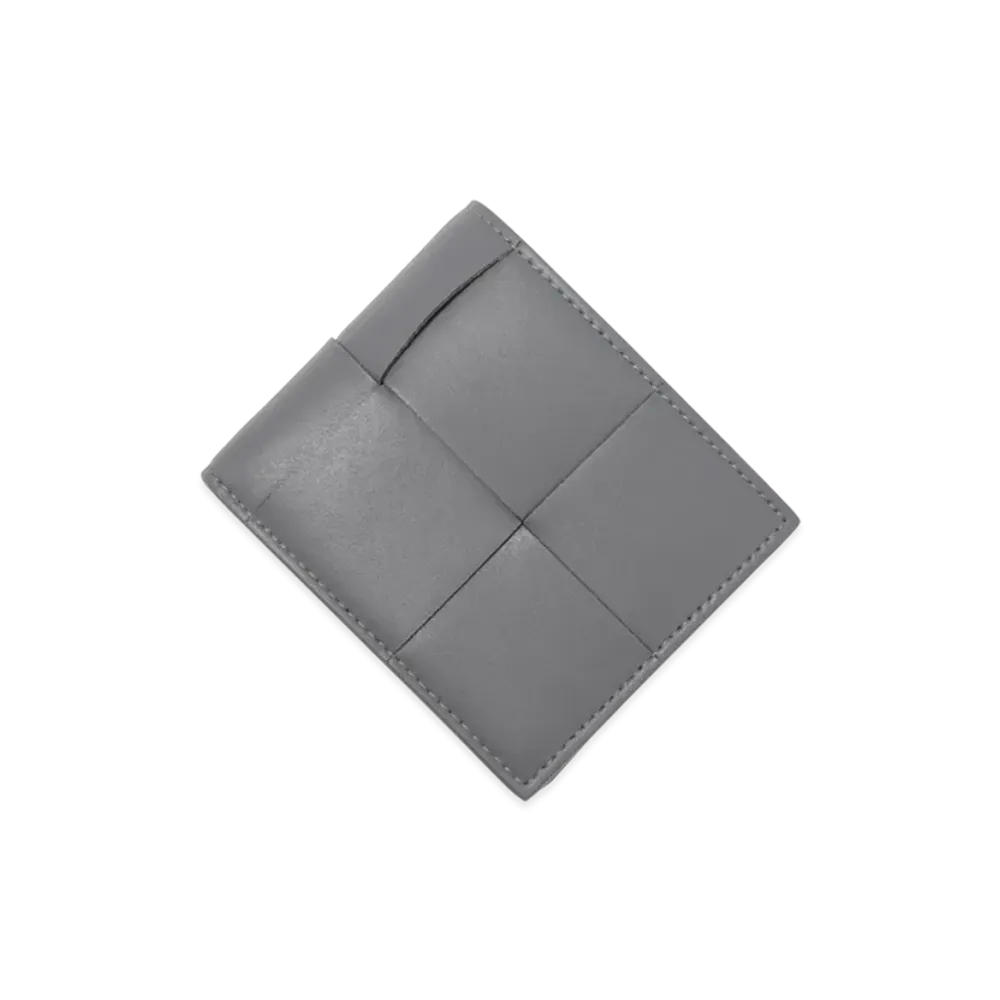 Bottega Veneta Cassette Bifold Wallet With Coin Purse "Thunder"