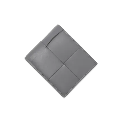 Bottega Veneta Cassette Bifold Wallet With Coin Purse "Thunder"