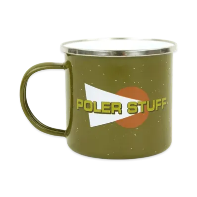 POLeR Outdoor Camping Mug "Dark Brown"