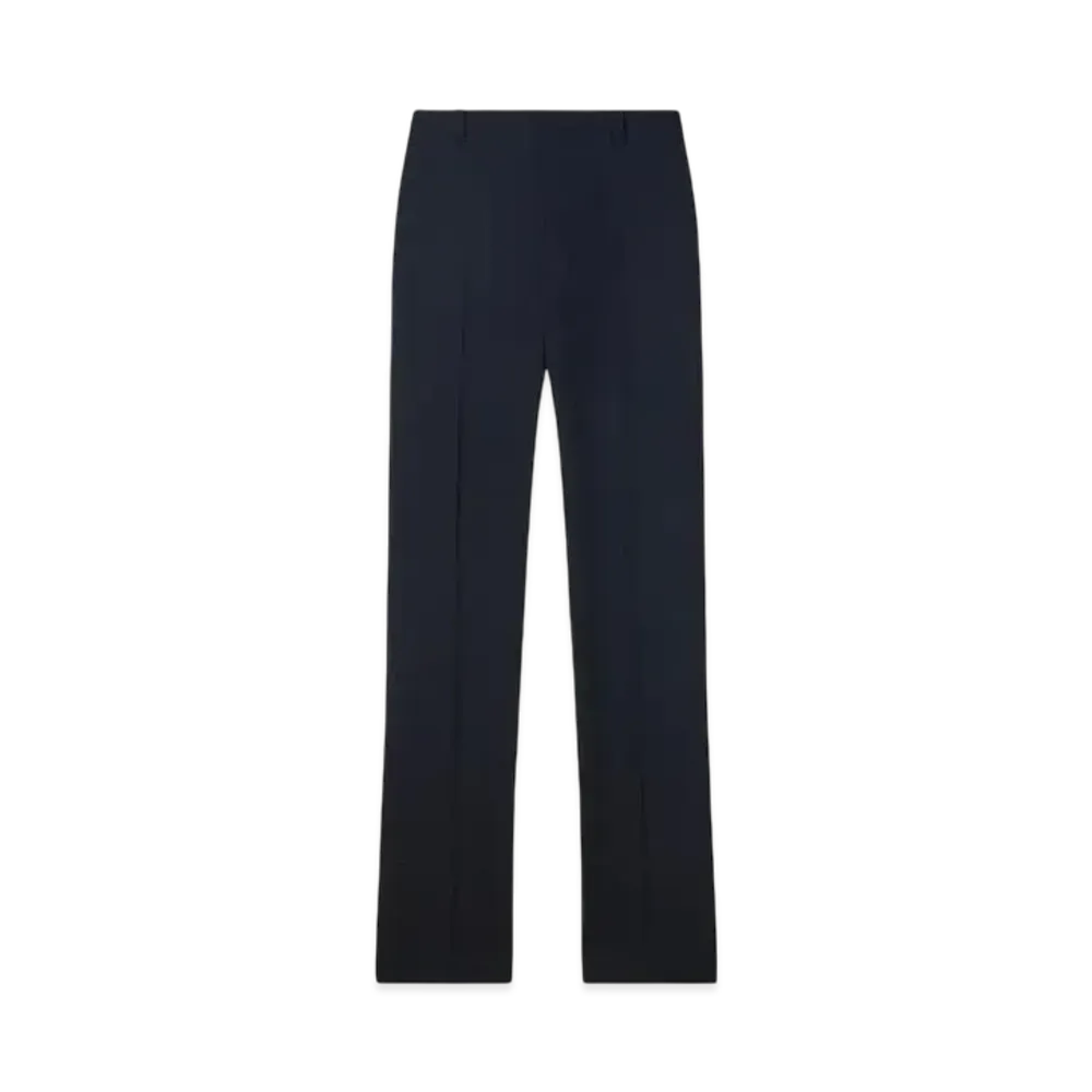 KENZO Cigarette Pants In Virgin Wool "Black"
