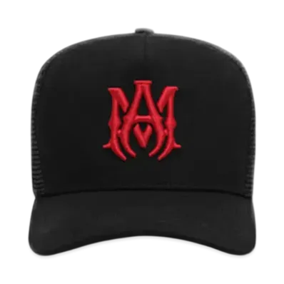 AMIRI Kids' Ma Trucker Hat "Black"