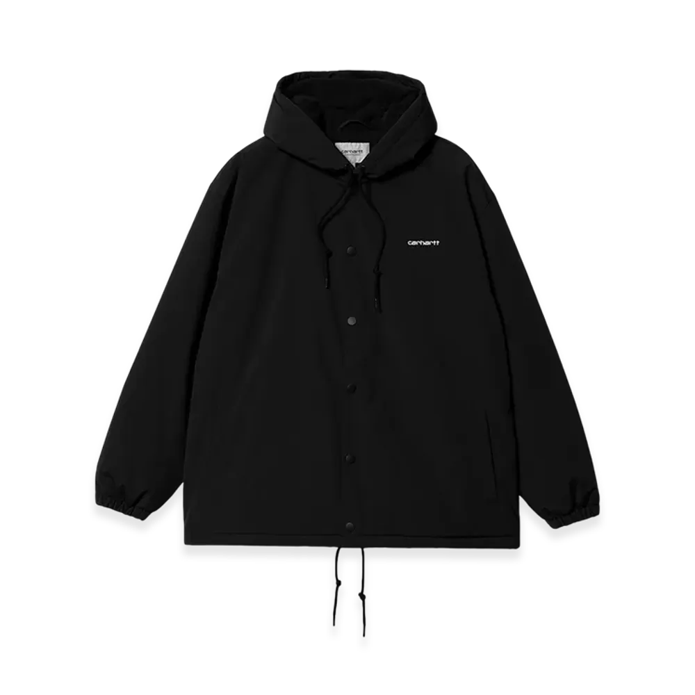 Carhartt WIP Hooded Coach Jacket "Black"
