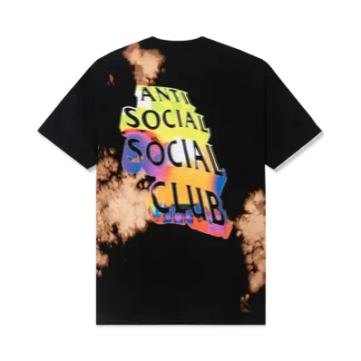 ANTI SOCIAL SOCIAL CLUB FA22 Entheogen Black Tie Dye Tee "Black"