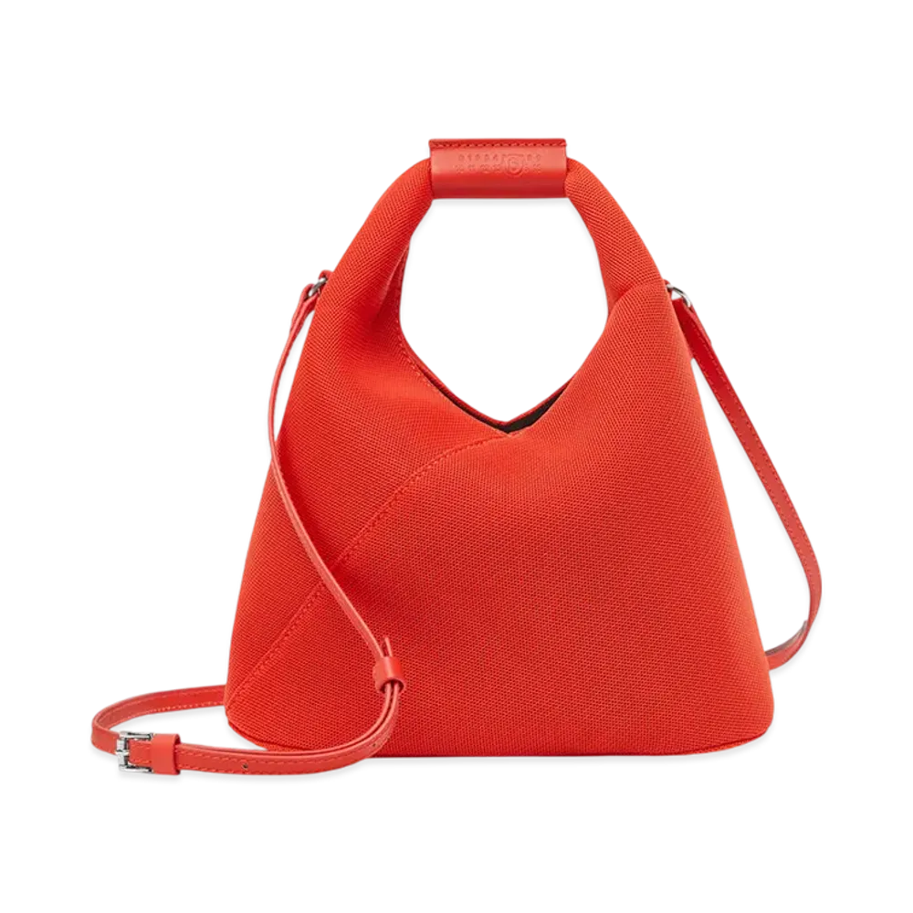 MM6 Maison Margiela Japanese Mesh Crossbody Bag "Papaya"