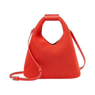 MM6 Maison Margiela Japanese Mesh Crossbody Bag "Papaya"