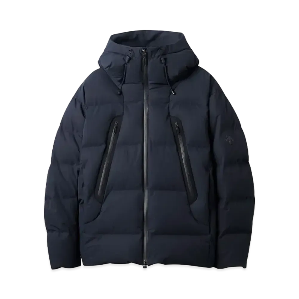 DESCENTE Mizusawa Down Oversized Jacket Mountaineer "Graphite Navy"