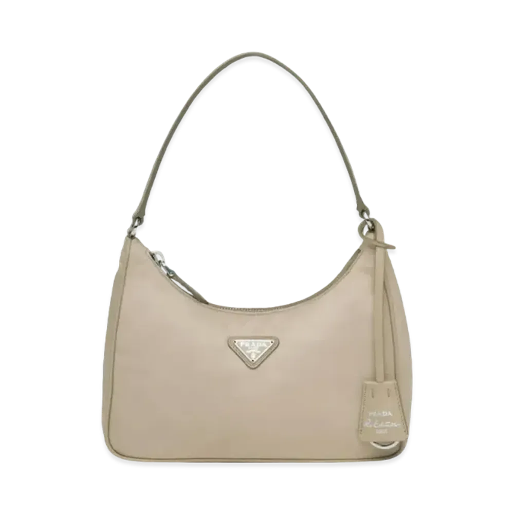 PRADA Re Edition 2005 Re Nylon Mini Bag "Desert Beige"