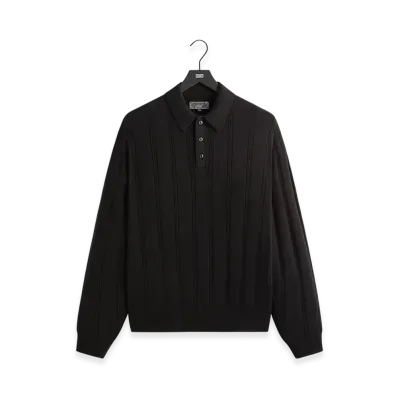Kith Tilden Long Sleeve Pullover "Black"