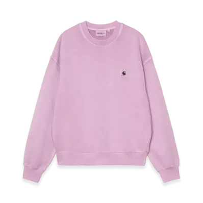 Carhartt WIP W' Nelson Sweat "Gentle Purple(Garment Dyed)"