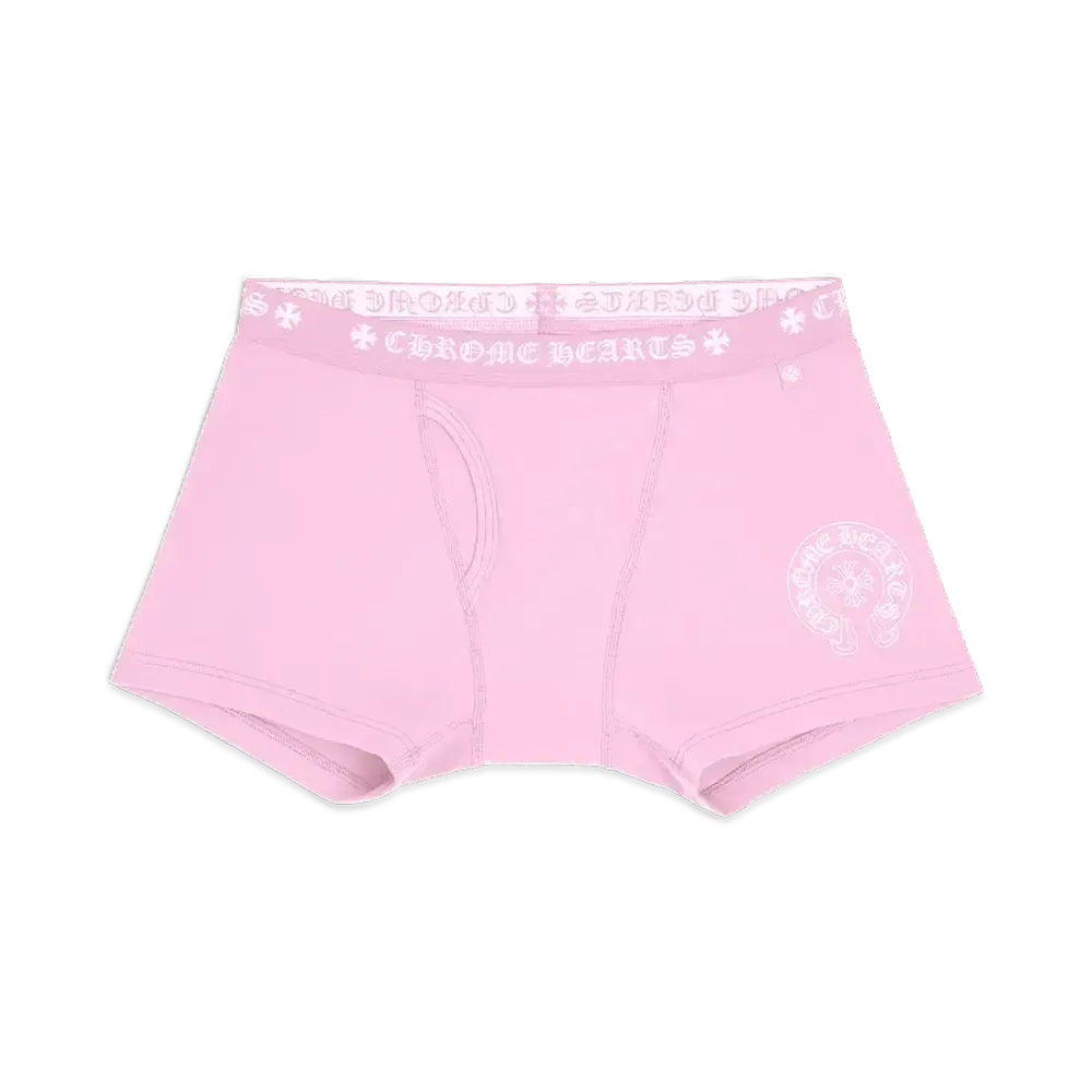 Chrome Hearts Boxer Brief Shorts "Pink"