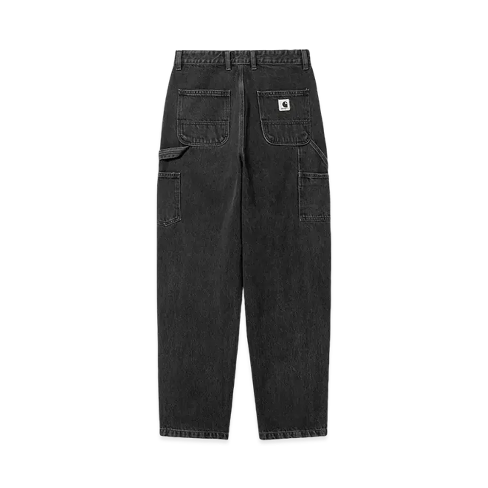 Carhartt WIP Women's Curron Single Knee Pants "Black Stone Washed"