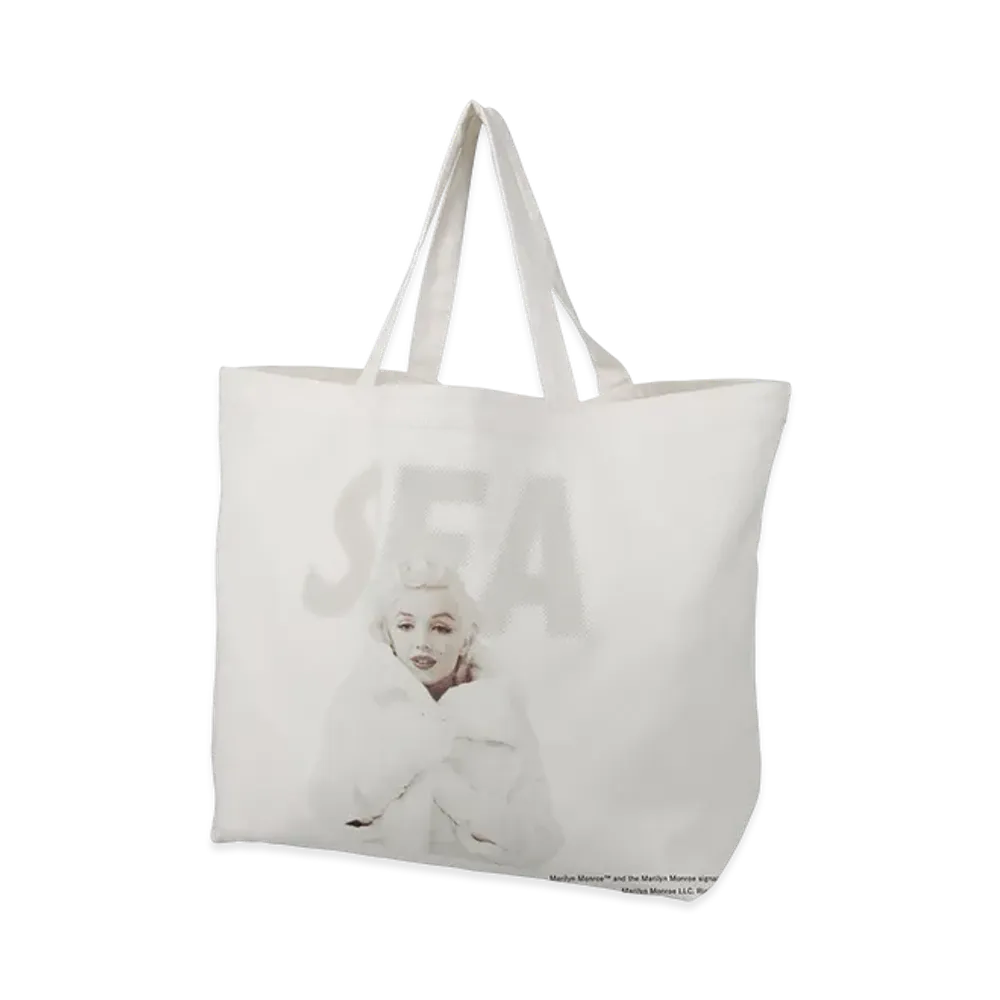 WIND AND SEA x Marilyn Monroe Tote Bag "White"