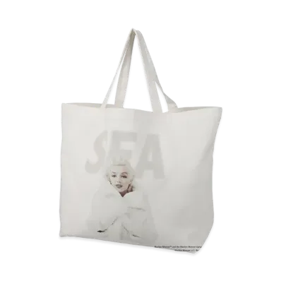 WIND AND SEA x Marilyn Monroe Tote Bag "White"