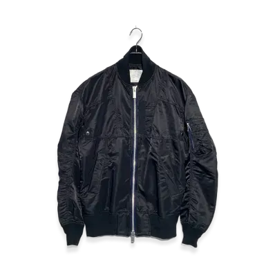 sacai MA-1 Bomber Jacket "Black"