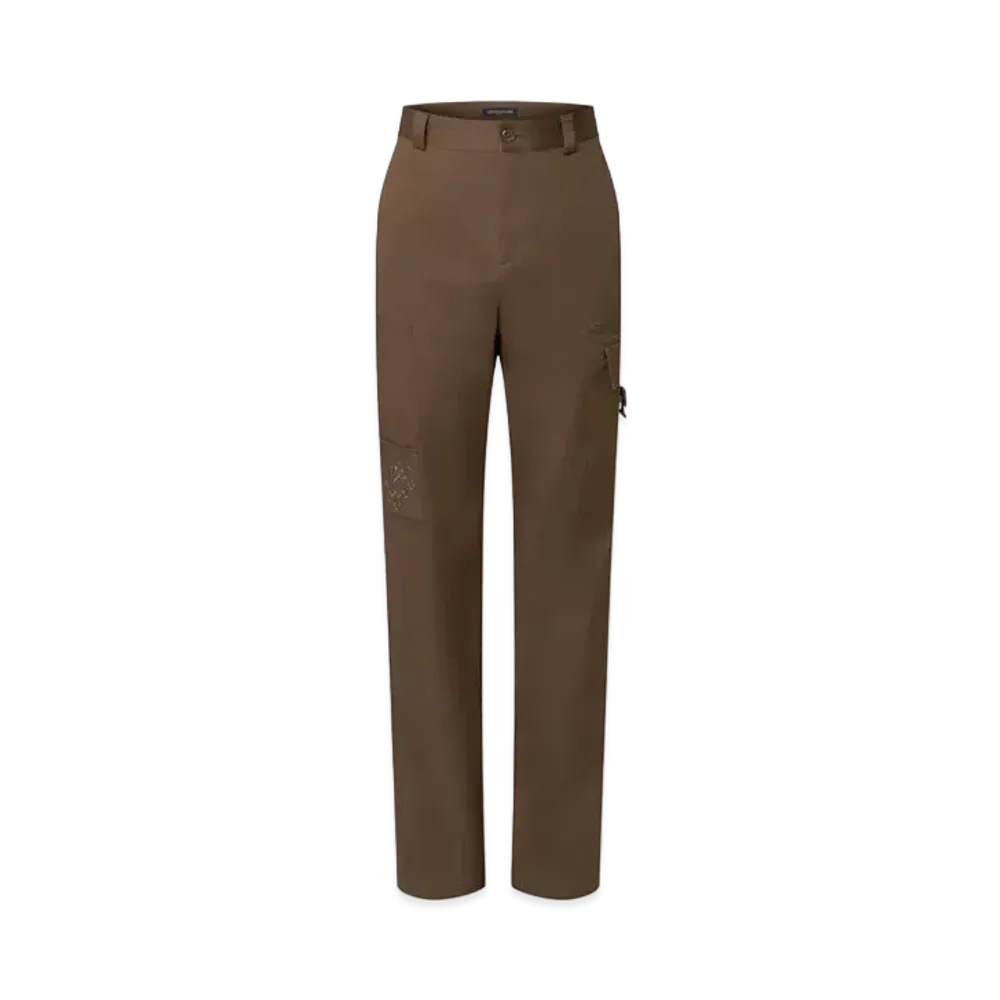 Tyler, The Creator x Louis Vuitton Signature Cotton Cargo Pants "Dark Brown"