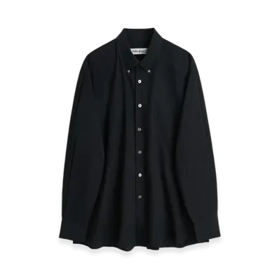 OUR LEGACY Borrowed BD Shirt "Black"