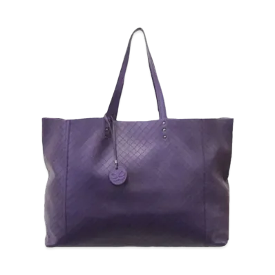 Bottega Veneta Intreccio Mirage leather Tote Bag "Purple"