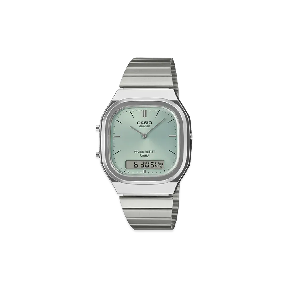 Casio Classic AQ-240E-2AJF "Silver/Blue"