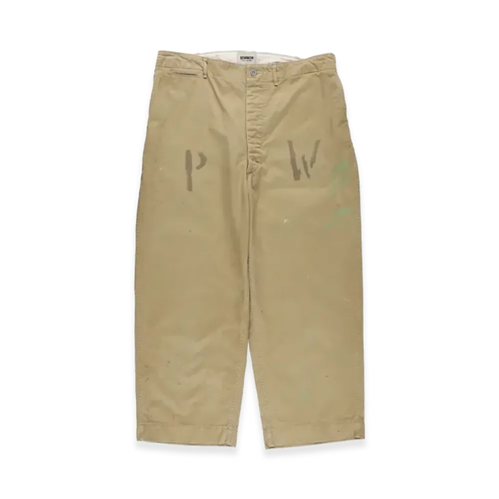 BOW WOW PW 41 Khaki Trousers Aged "Khaki"