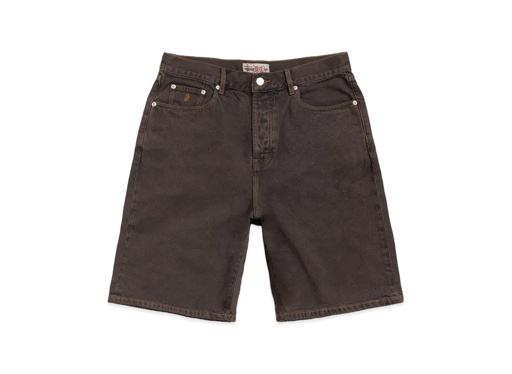 Stussy Big OL' Short Denim "Resin Wash Brown"