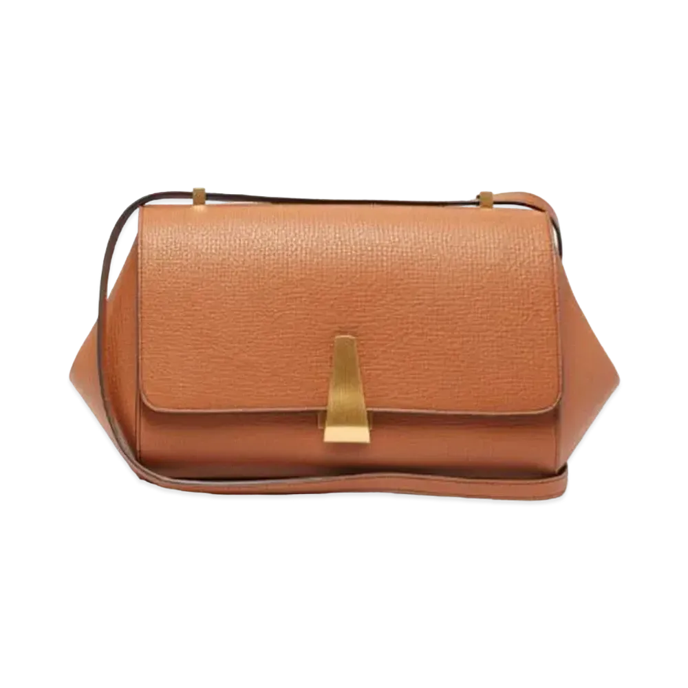 Bottega Veneta BV Angle leather Shoulder Bag "Brown"