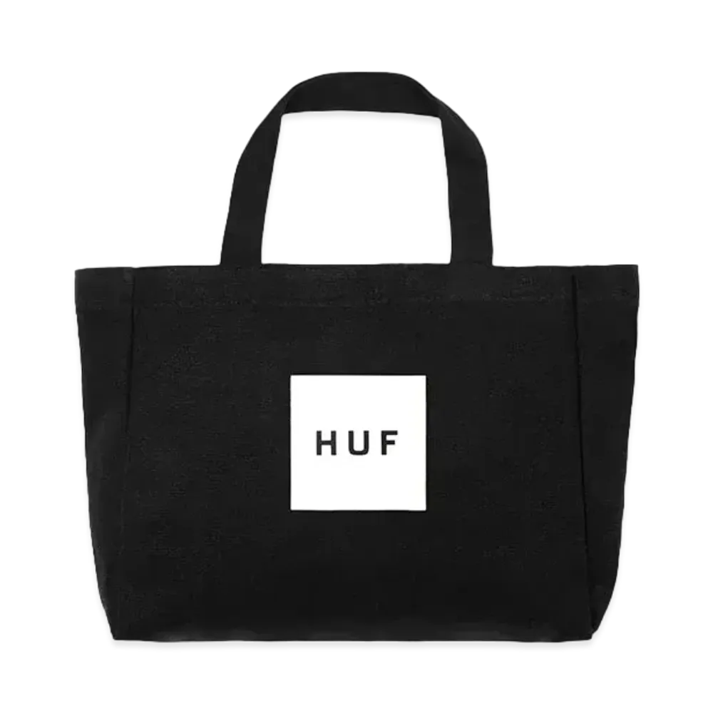 HUF Box Logo Tote Bag S "Black"