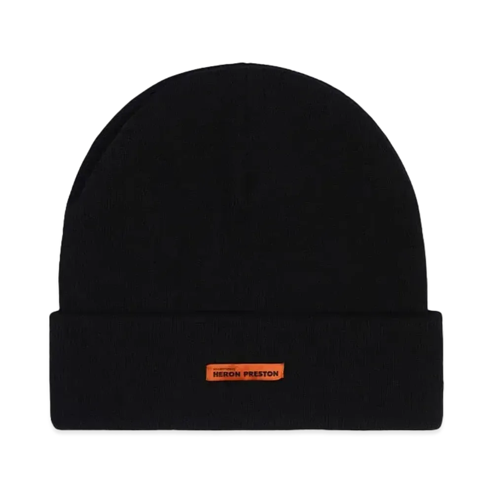 HERON PRESTON CLASSIC BEANIE "BLACK NO COLOR"