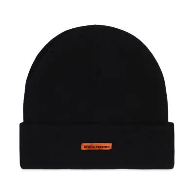 HERON PRESTON CLASSIC BEANIE "BLACK NO COLOR"