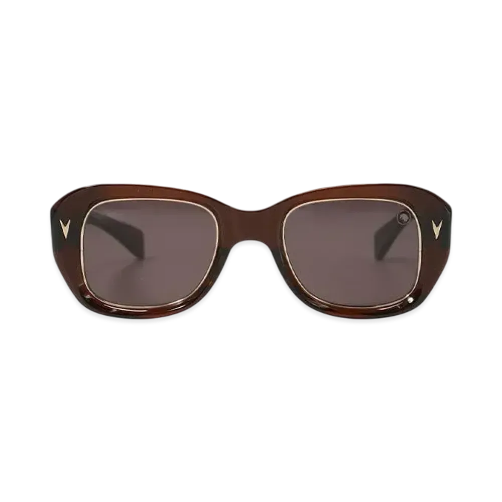 RATS ORIGINAL SUNGLASSES ZOOMER "CLEAR BROWN"
