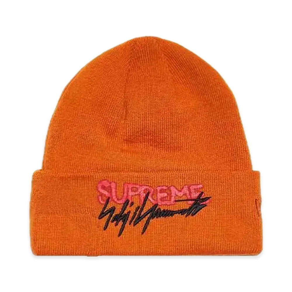 Supreme x Yohji Yamamoto New Era Beanie "Orange"