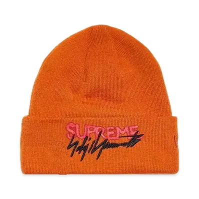 Supreme x Yohji Yamamoto New Era Beanie "Orange"