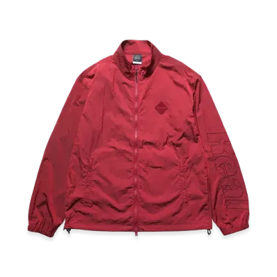 F.C.Real Bristol Big Logo Nylon Stand Collar Blouson "Red"