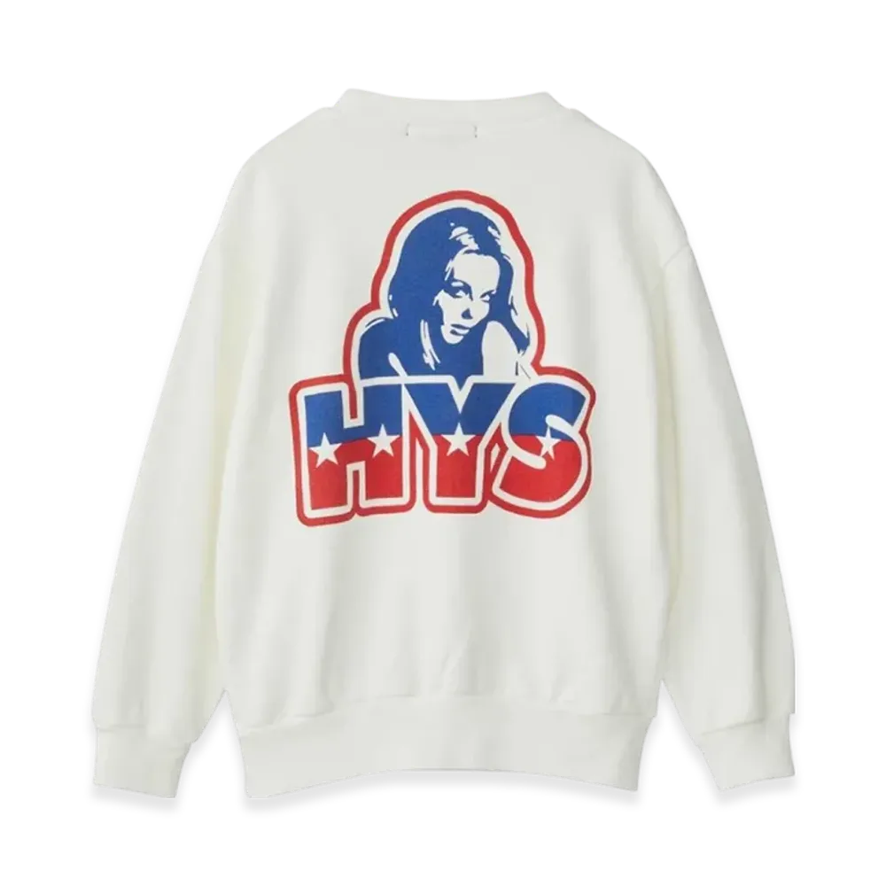 HYSTERIC GLAMOUR Joey Hysteric HYS Star Sweatshirt Kids "White"