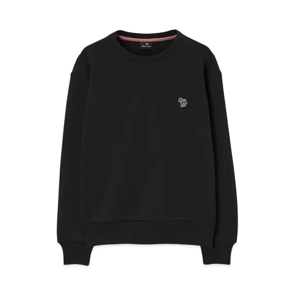 Paul Smith Women's Zebra Patch Sweatshirts "Black"