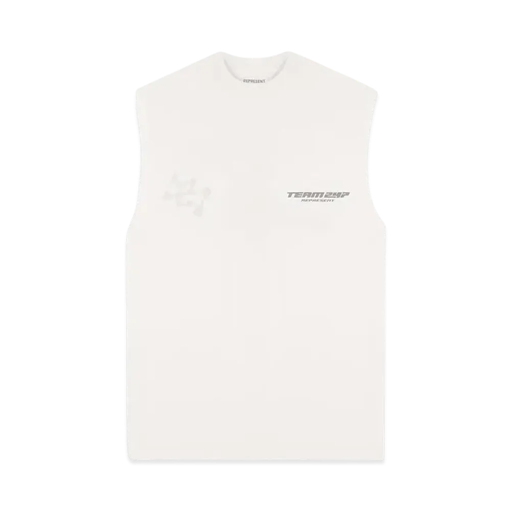 REPRESENT 247 Future Terrains Oversized Tank "Flat White"