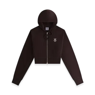 Kith Women's Davin Cropped Hoodie "Incognito"