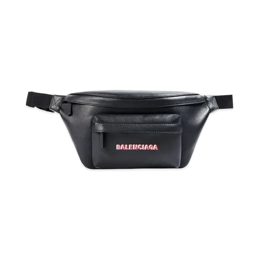 BALENCIAGA Everyday Belt Bag "Black"