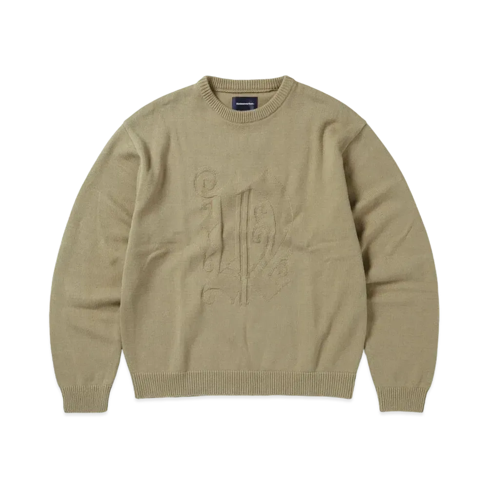 thisisneverthat Fortuna N-Logo Sweater "Beige"