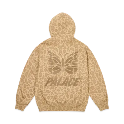 PALACE x NEEDLES Hood "Sand"