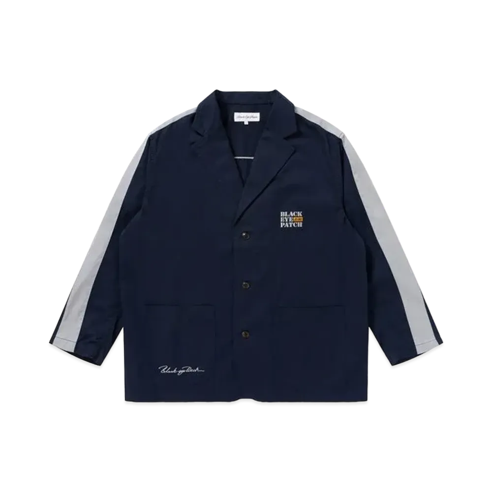 BlackEyePatch BEP Jeans Stomped Cotton Jacket "Navy"