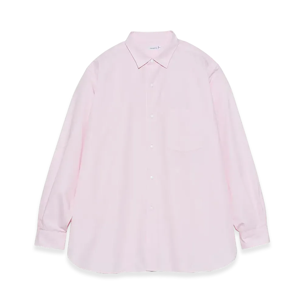 nanamica Regular Collar Wind Shirt "Pink"